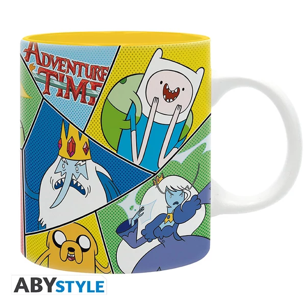 ADVENTURE TIME - Bögre - 320 ml - Characters Group