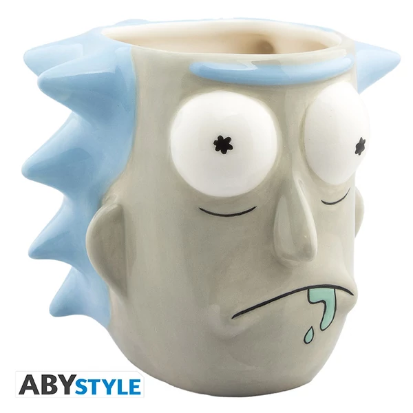 RICK AND MORTY - Bögre 3D - Rick Sanchez