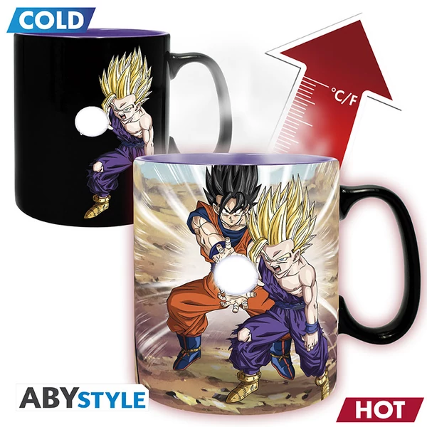 DRAGON BALL - Hőre változó bögre - 460 ml - DBZ/Gohan Cell- CB