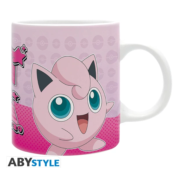POKEMON - Bögre - 320 ml - Jigglypuff Comic Strip