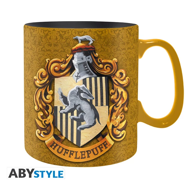 HARRY POTTER - Bögre - 460 ml - Hufflepuff - cardboard bo