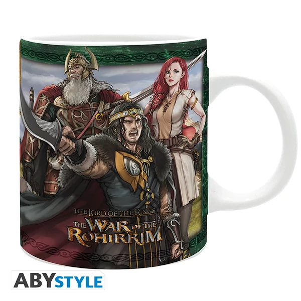 LORD OF THE RINGS - Bögre 320 ml War of the Rohirrim subli with bo