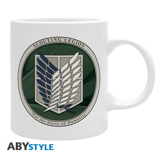 ATTACK ON TITAN - Bögre - 320 ml - Scout Legion