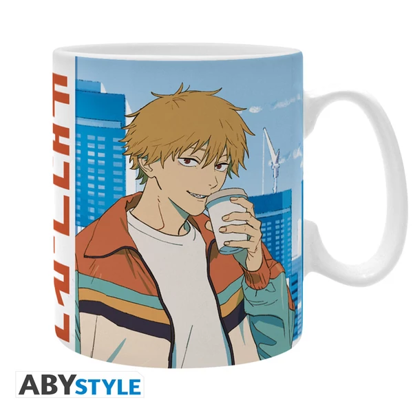CHAINSAW MAN - Bögre - 460 ml - Denji & Pochita