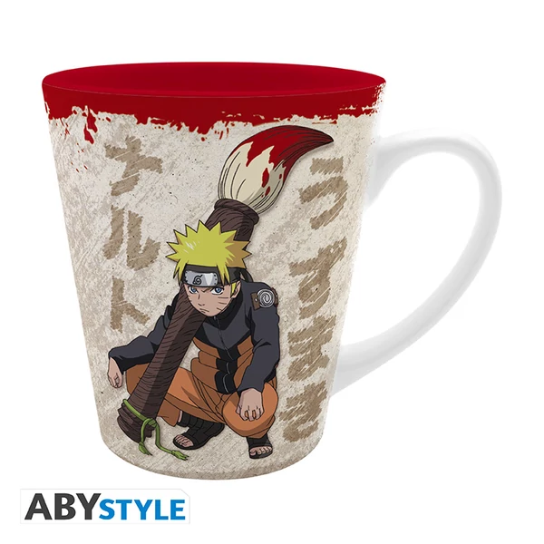 NARUTO SHIPPUDEN - Bögre - 250 ml - Naruto Ninja Brush