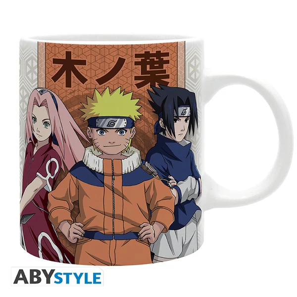 NARUTO - Bögre - 320 ml - Konoha vs Suna
