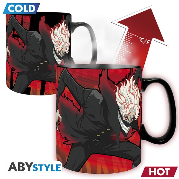 DAN DA DAN - Hőre változó bögre-460 ml-Supernatural Alliance cardboard