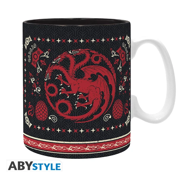 HOUSE OF THE DRAGON - Bögre - 460 ml - Targaryen