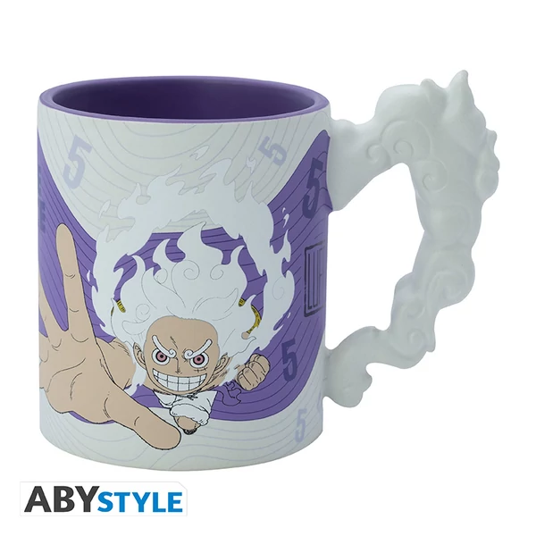 ONE PIECE - Bögre 3D handle - Luffy Gear 5th