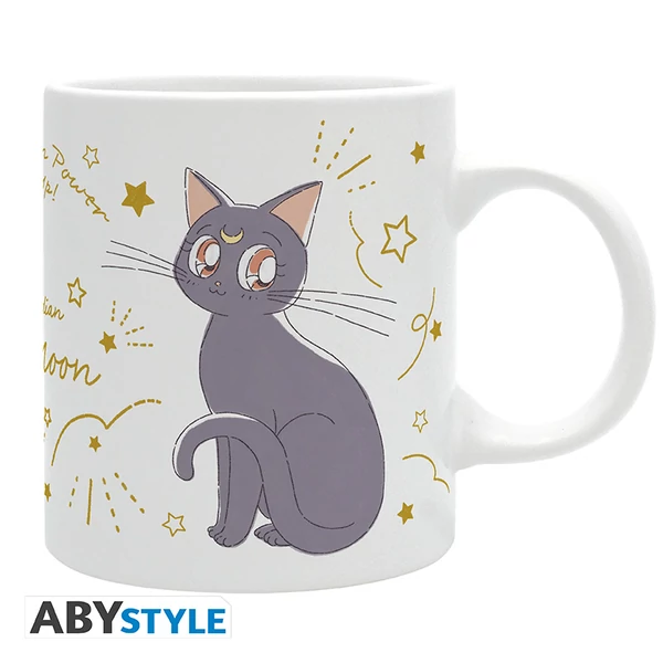 SAILOR MOON - Bögre - 320 ml - Luna & Artemis Cats