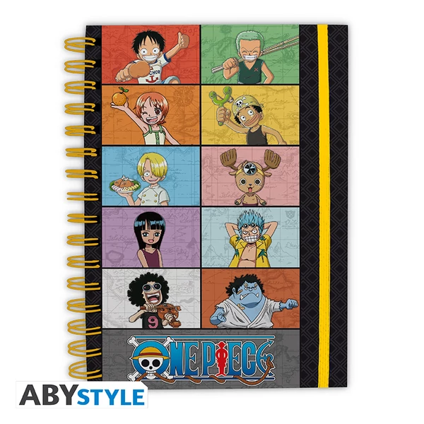 ONE PIECE - Jegyzetfüzet A5 Spiral 