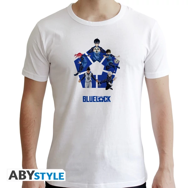 BLUE LOCK - Póló white new fit - Squad