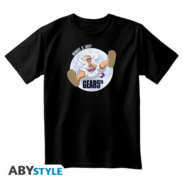 ONE PIECE - Póló unisex black - Gear 5th