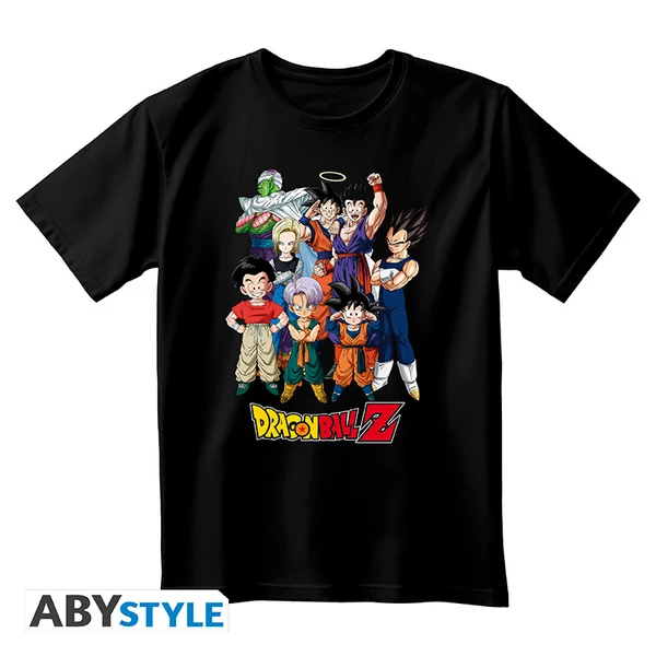 DRAGON BALL  - Póló unisex black - DBZ/ Goku's group
