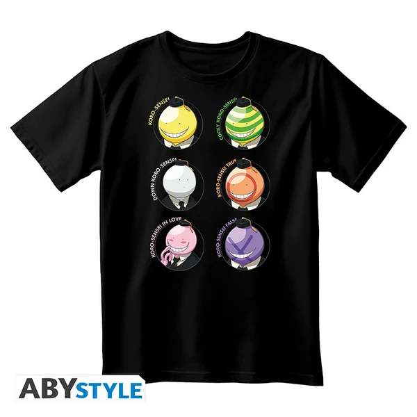 ASSASSINATION CLASSROOM - Póló unisex black - Emotions