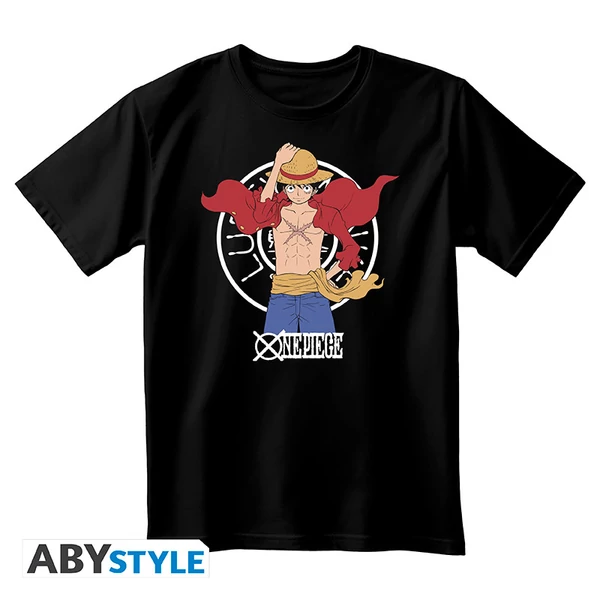ONE PIECE - Póló unisex black - Luffy New World