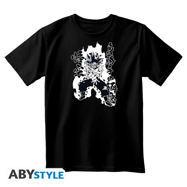 DRAGON BALL SUPER - Póló unisex black - Goku Kamehameha