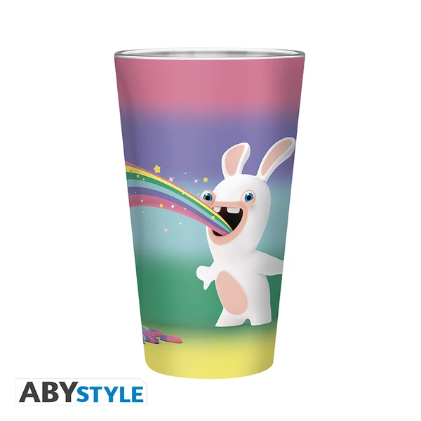 LAPINS CRETINS - Nagy Pohár - 400ml - Rainbow Rabbids- bo
