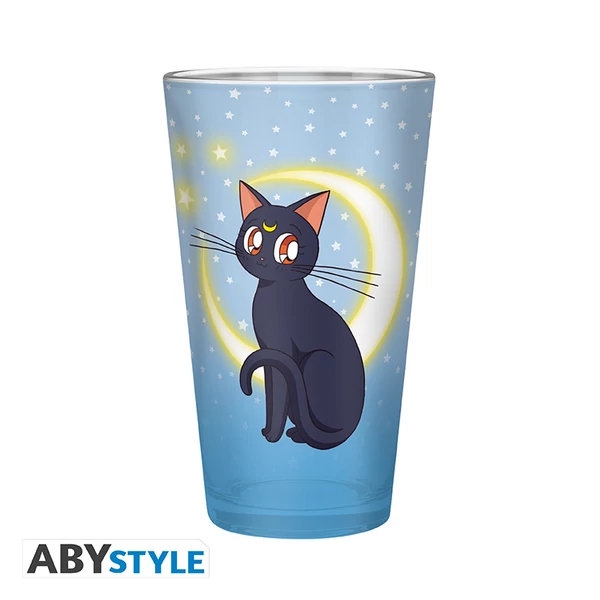 SAILOR MOON - Nagy Pohár - 400ml - Luna & Artemis