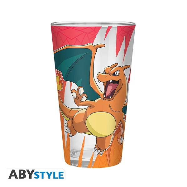POKEMON - Nagy Pohár Prémium - 400ml - Charizard