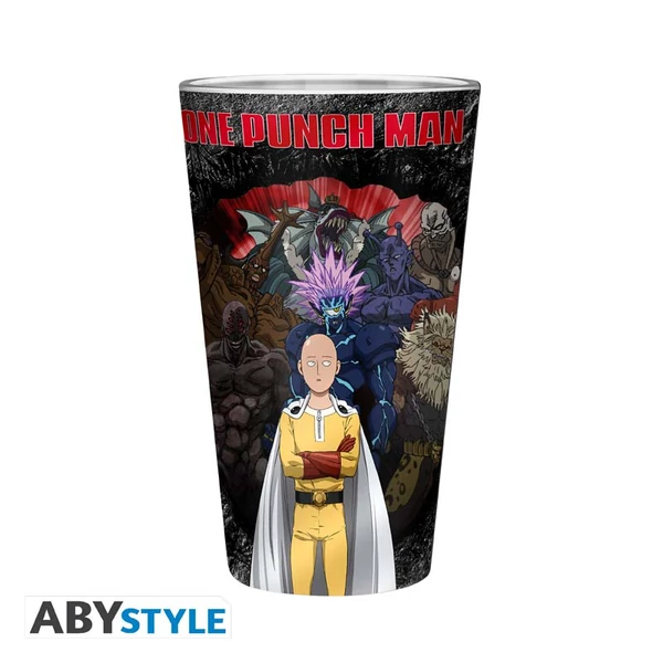 ONE PUNCH MAN - Nagy Pohár - 400ml - One against all