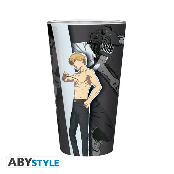 CHAINSAW MAN - Nagy Pohár - 400ml - Trio - bo