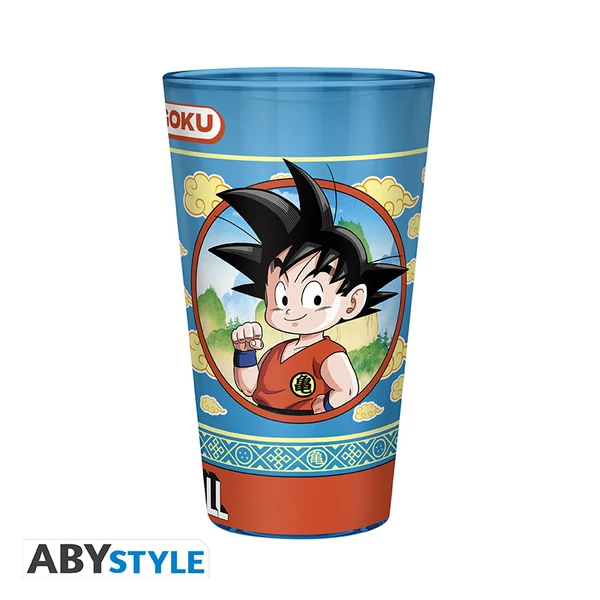 DRAGON BALL - Nagy Pohár - 400ml - Goku & the Flying Nimbus