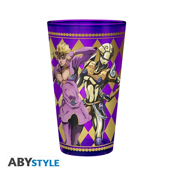 JOJO'S BIZARRE ADVENTURE -Prémium Nagy Pohár-400ml-Golden Wind box