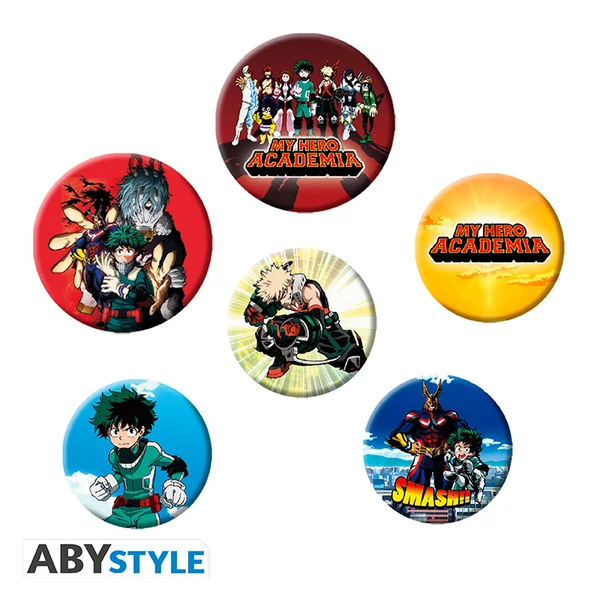 MY HERO ACADEMIA - Kitűző Csomag - Mi