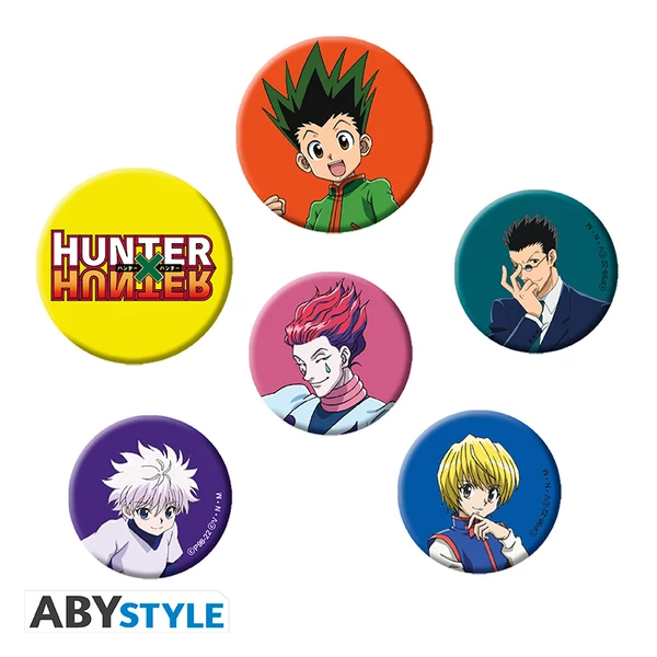 HUNTER X HUNTER - Kitűző Csomag - Characters