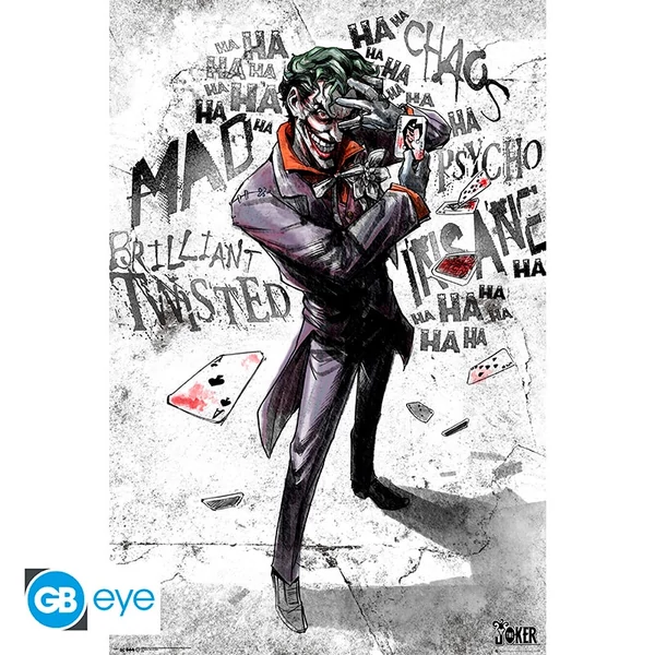 DC COMICS - Poszter Maxi 91.5x61 - Joker Type