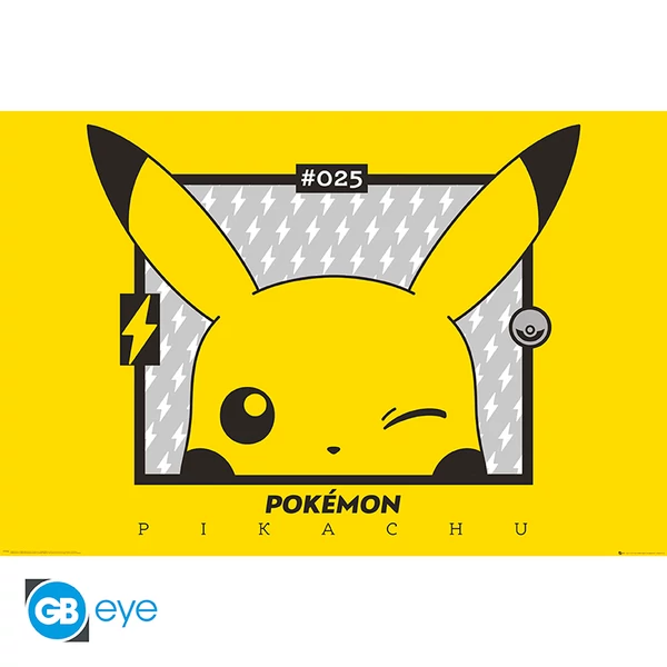 POKEMON - Poszter Maxi 91.5x61 - Pikachu Wink