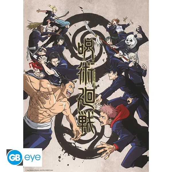 JUJUTSU KAISEN - Poszter Chibi 52x38 - Tokyo vs. Kyoto