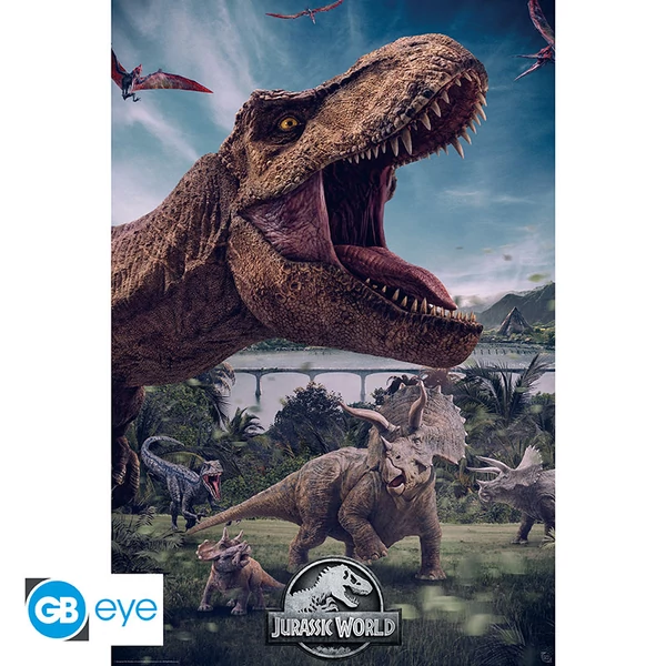 JURASSIC WORLD - Poszter Maxi 91.5x61 - World