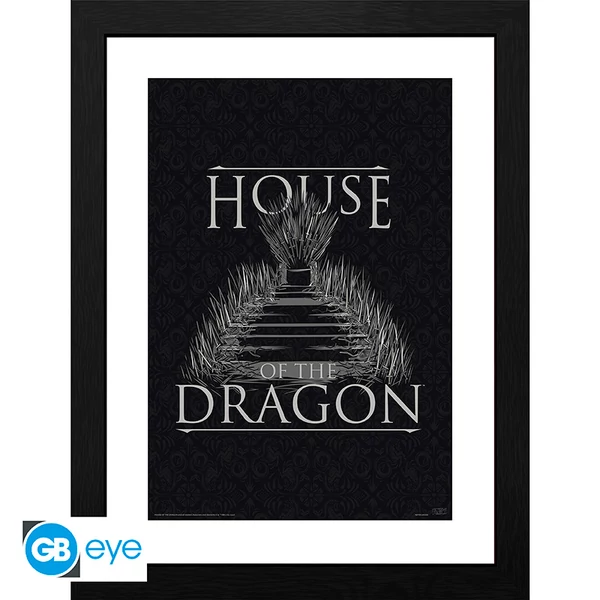 HOUSE OF THE DRAGON - Keretezett nyomat 