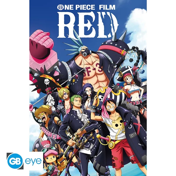 ONE PIECE: RED - Poszter Maxi 91.5x61 - Full Crew