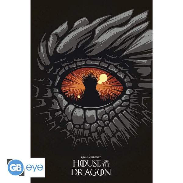HOUSE OF THE DRAGON - Poszter Maxi 91.5x61 - Dragon