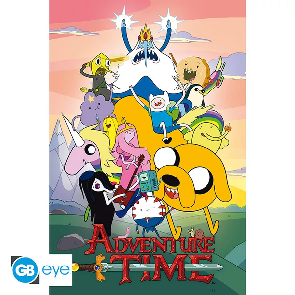 ADVENTURE TIME - Poszter Maxi 91.5x61 - Group
