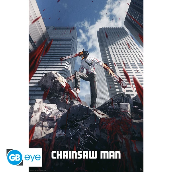 CHAINSAW MAN - Poszter Maxi 91.5x61 FSC MIX - Key visual