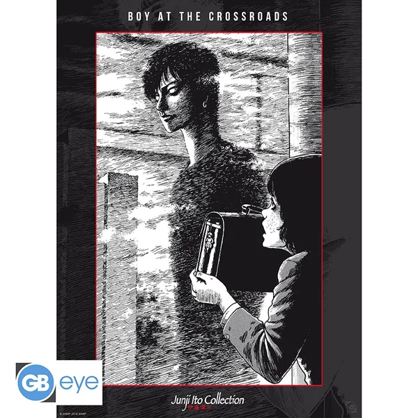 JUNJI ITO - Poszter Chibi 52x38 - Boy at the Crossroads