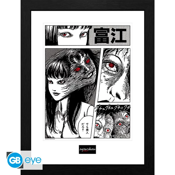 JUNJI ITO - Keretezett nyomat 