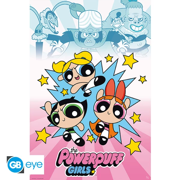 POWERPUFF GIRLS - Poszter Maxi 91.5x61 - Girls vs Villains