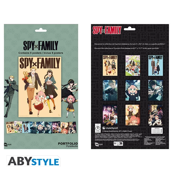 SPY X FAMILY - Posztergyűjtemény 9 Poszterek Characters S4 (21x29,7)