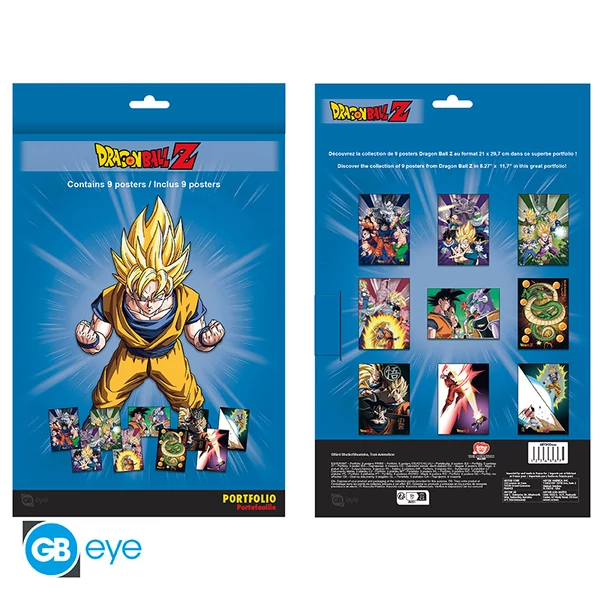 DRAGON BALL - Posztergyűjtemény 9 Poszterek DBZ/Group (21x29,7)