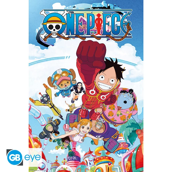 ONE PIECE - Poszter Maxi 91.5x61 - EggHead Cover