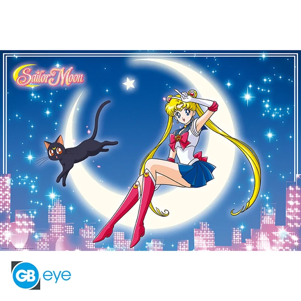 SAILOR MOON - Poszter Maxi 91.5x61 - Sailor Moon & Luna