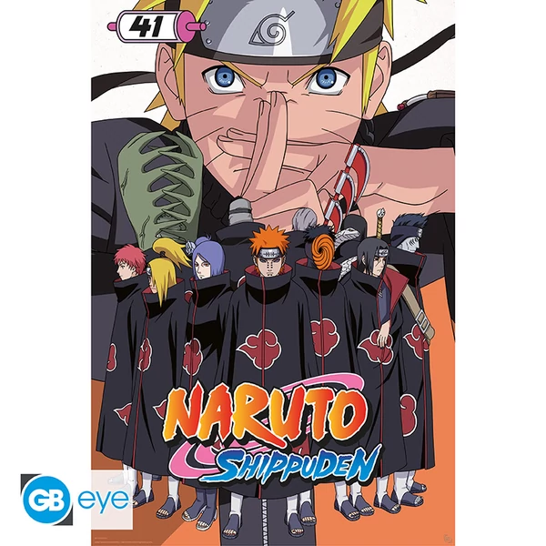 NARUTO SHIPPUDEN - Poszter Maxi 91.5x61 FSC MIX - Manga cover