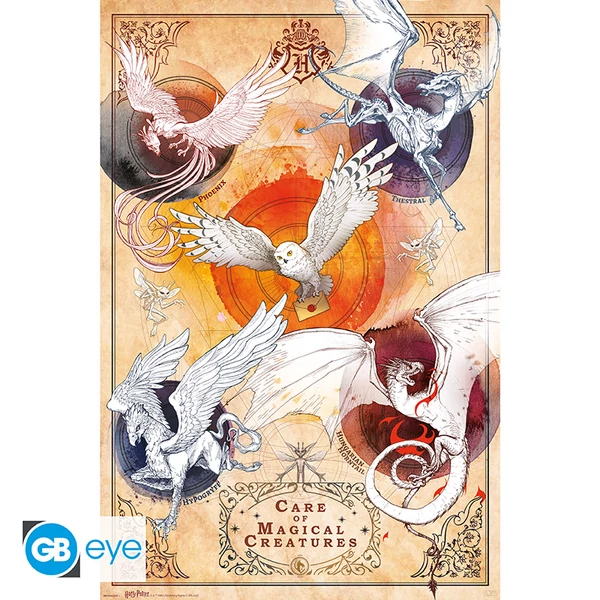 HARRY POTTER - Poszter Maxi 91.5x61 FSC MIX - Magical Creatures