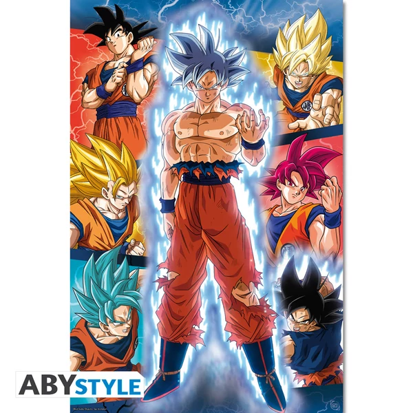 DRAGON BALL SUPER - Akril művészi nyomat Limitált kiadás 