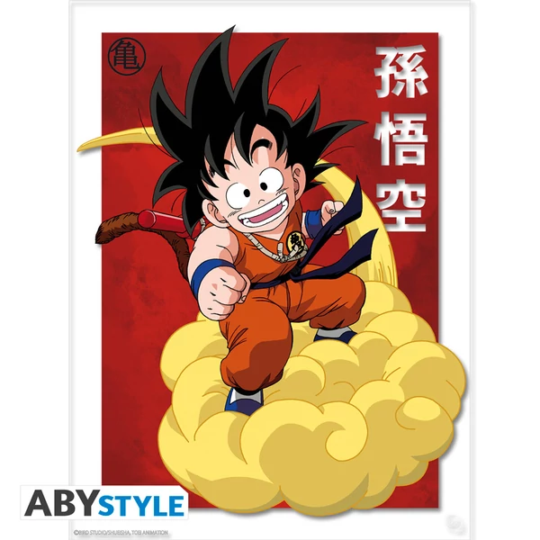 DRAGON BALL - Akril művészi nyomat Limitált kiadás 